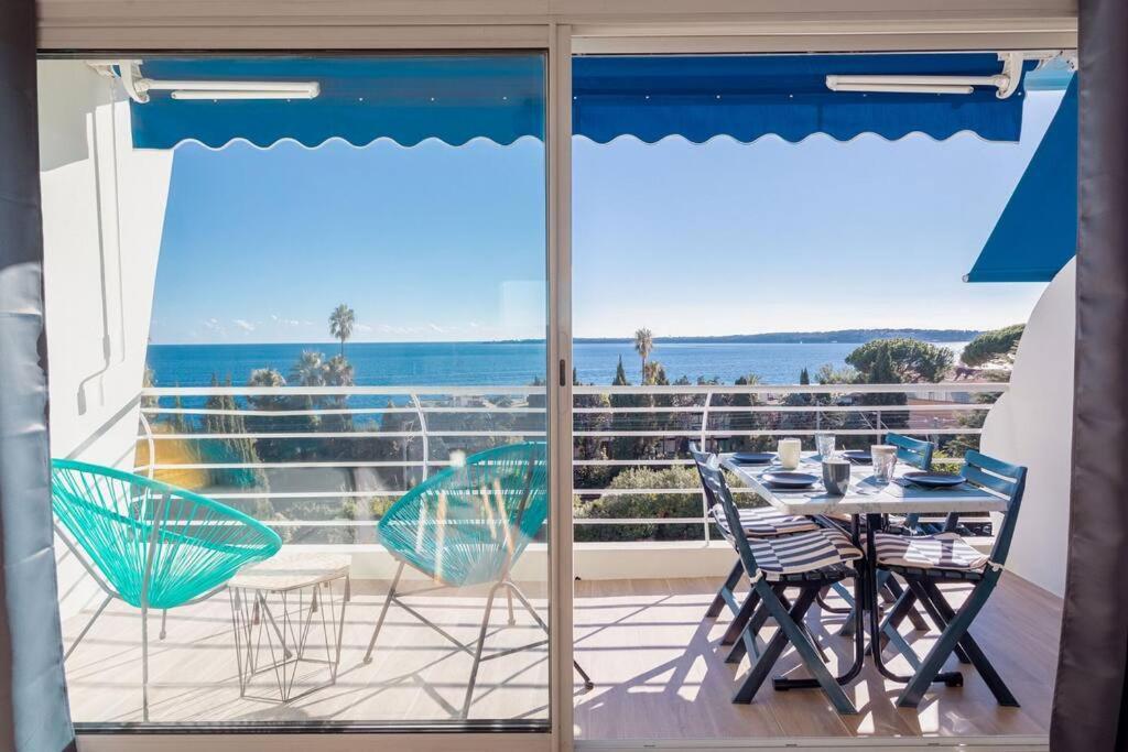 Apartment With Panoramic Sea View, Walk To The Beach - Marechal Juin By Halldis كان المظهر الخارجي الصورة
