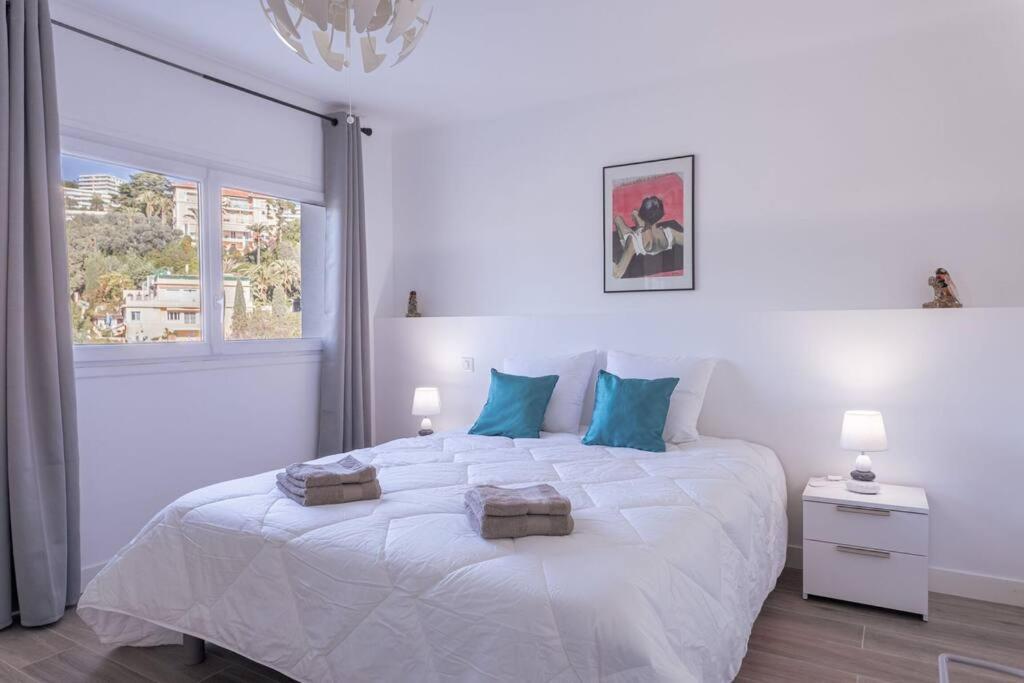 Apartment With Panoramic Sea View, Walk To The Beach - Marechal Juin By Halldis كان المظهر الخارجي الصورة